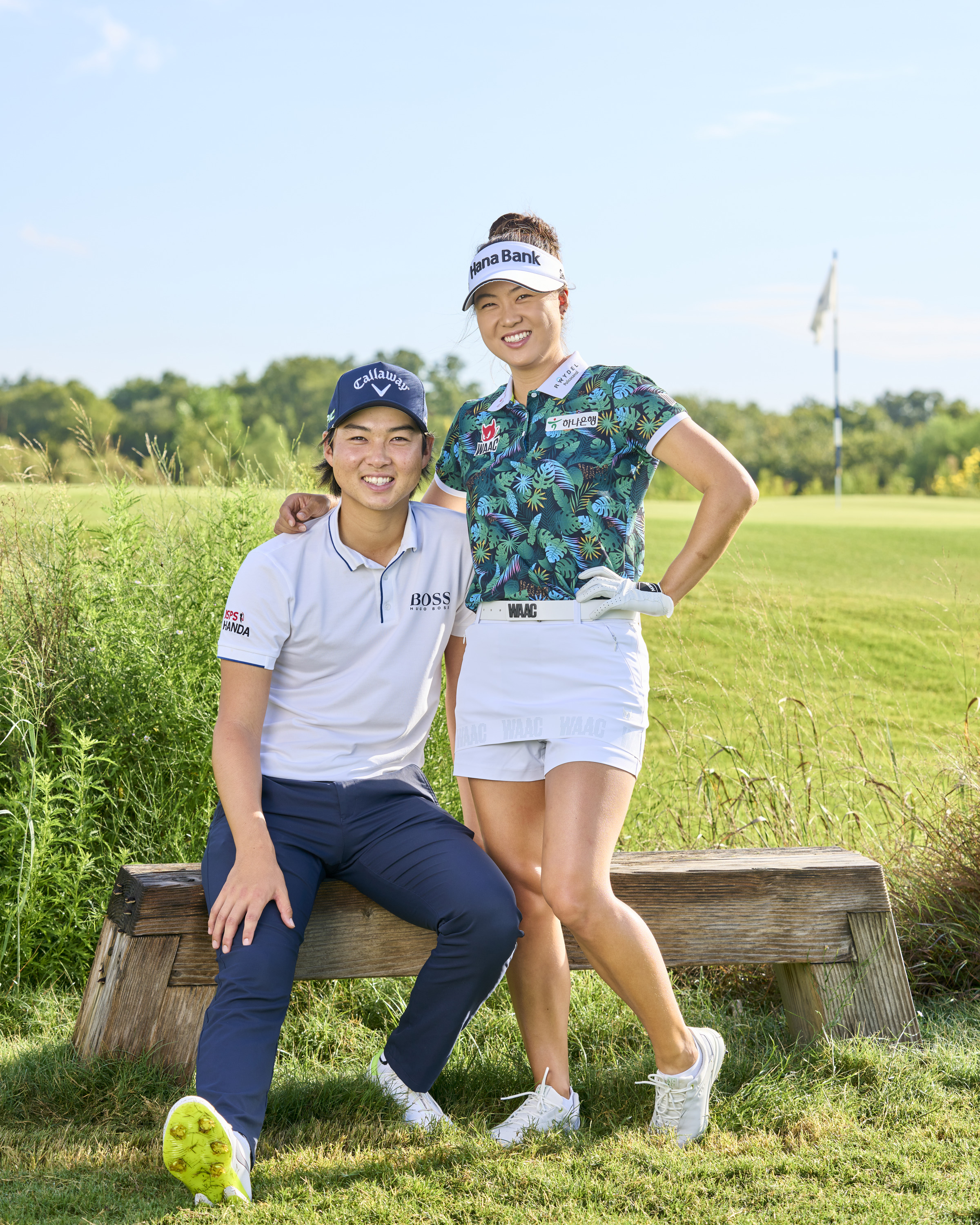 Min Woo & Minjee Leefor Golf Digest